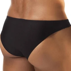 Joe Snyder Slips Sexy|Sous-Vêtements Push Up-Slip Bikini Bulge Noir