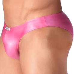 Joe Snyder Slips Sexy|Sous-Vêtements Push Up-Slip Bikini Bulge Rose