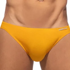 Addicted Mini Slips|Slips-Slip Bikini Coton Jaune Moutarde