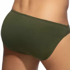 Addicted Mini Slips|Slips-Slip Bikini Coton Kaki