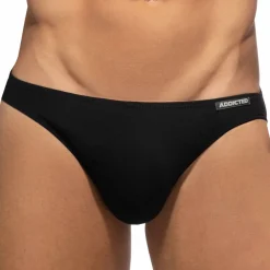 Addicted Mini Slips|Slips-Slip Bikini Coton Noir