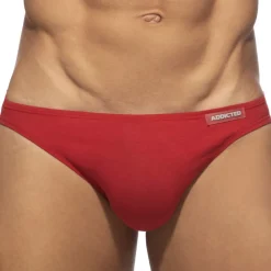 Addicted Mini Slips|Slips-Slip Bikini Coton Rouge