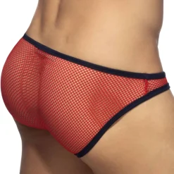Addicted Slips Sexy-Slip Bikini C-Through Mesh Rouge