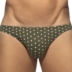 Addicted Mini Slips|Slips-Slip Bikini Cum Dots Kaki