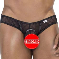 CandyMan Slips Sexy-Slip Bikini Dentelle Noir