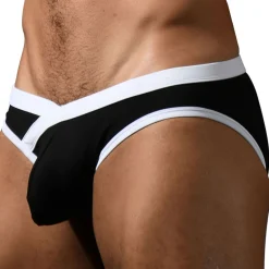 Andrew Christian Slips De Bain-Slip Bikini Dynamic Curve Noir