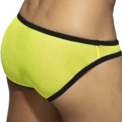 Addicted Slips Sexy-Slip Bikini Fever Jaune Fluo