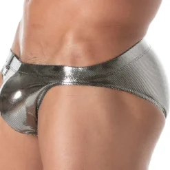 TOF Paris Slips Sexy-Slip Bikini Fiesta Argent