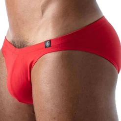 TOF Paris Mini Slips|Slips-Slip Bikini French Coton Rouge