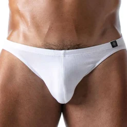TOF Paris Mini Slips|Slips-Slip Bikini French Coton Blanc