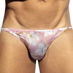 ES Collection Slips Tanga|Mini Slips-Slip Bikini Jasmine Rose Pâle
