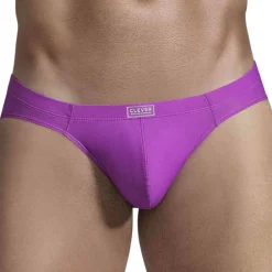 Clever Poche Ergonomique|Push Up-Slip Bikini Latin Violet