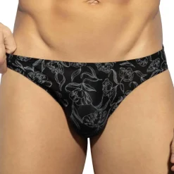 ES Collection Slips Sexy-Slip Bikini Lingerie Noir