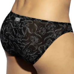 ES Collection Slips Sexy-Slip Bikini Lingerie Noir