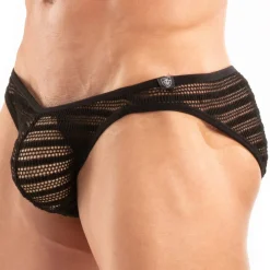 TOF Paris Slips Sexy-Slip Bikini Mykonos Noir