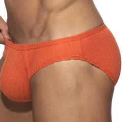 Addicted Slips|Mini Slips-Slip Bikini Puff Orange