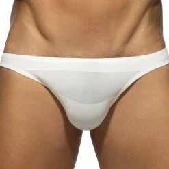 Addicted Slips Sexy-Slip Bikini Rayure Epaisse - Ivoire