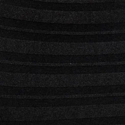 Addicted Slips Sexy-Slip Bikini Rayure Horizontale - Noir