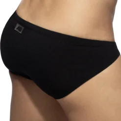 Addicted Mini Slips|Slips-Slip Bikini Soft Pique Noir