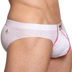 Marcuse Push Up|Sous-Vêtements Sport-Slip Bussine Blanc