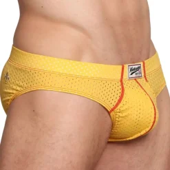 Marcuse Push Up|Sous-Vêtements Sport-Slip Bussine Jaune