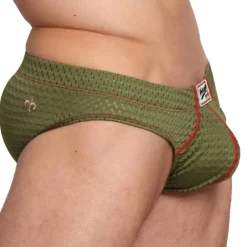 Marcuse Push Up|Sous-Vêtements Sport-Slip Bussine Kaki