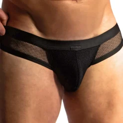 Manstore Slips Sexy-Slip Cheeky M2424 Noir