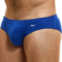 Modus Vivendi Slips-Slip Classique Peace Coton Bleu Roi