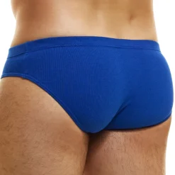 Modus Vivendi Slips-Slip Classique Peace Coton Bleu Roi