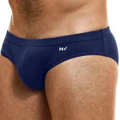 Modus Vivendi Slips-Slip Classique Peace Coton Bleu Marine