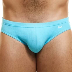 Modus Vivendi Slips-Slip Classique Peace Coton Bleu Turquoise