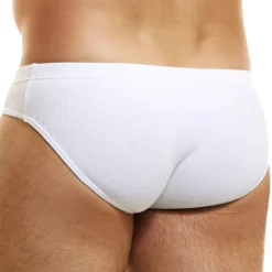 Modus Vivendi Slips-Slip Classique Peace Coton Blanc