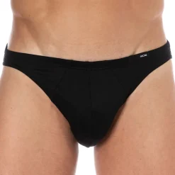 HOM Mini Slips|Slips-Slip Comfort Micro Premium Cotton Noir