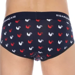 Garçon Français Slips-Slip Coq Gaulois Bleu Marine