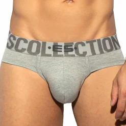 ES Collection Slips-Slip Coton 7 Days 3.0 Gris Chiné