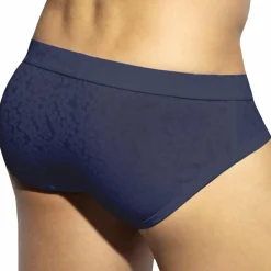 ES Collection Slips Sexy-Slip Daisy Flower Bleu Marine