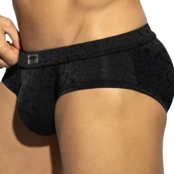 ES Collection Slips Sexy-Slip Daisy Flower Noir