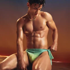 Pump! Slips De Bain-Slip de Bain à Nœud Lagoon