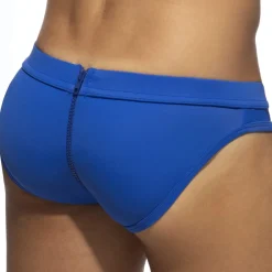 AD Fetish Slips Sexy|Slips De Bain-Slip de Bain Allover Zip Bleu Roi