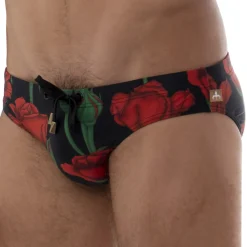 Marcuse Slips De Bain-Slip de Bain Amour Noir