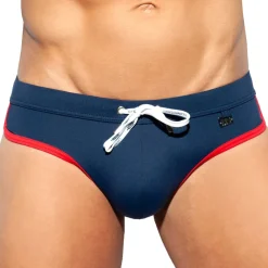 ES Collection Maillots De Bain Push Up|Slips De Bain-Slip de Bain Barcelona Bleu Marine