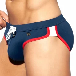 ES Collection Maillots De Bain Push Up|Slips De Bain-Slip de Bain Barcelona Bleu Marine