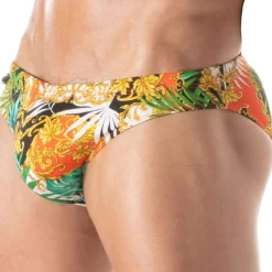 TOF Paris Slips De Bain-Slip de Bain Baroque Orange