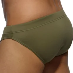 Addicted Slips De Bain-Slip de Bain Basic Colors Kaki