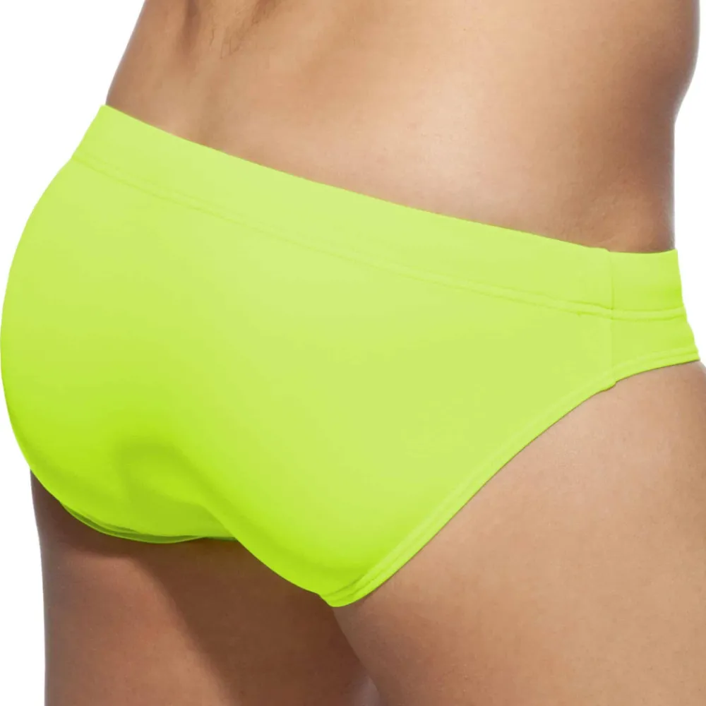 Addicted Slips De Bain-Slip de Bain Basic Colors Jaune Fluo