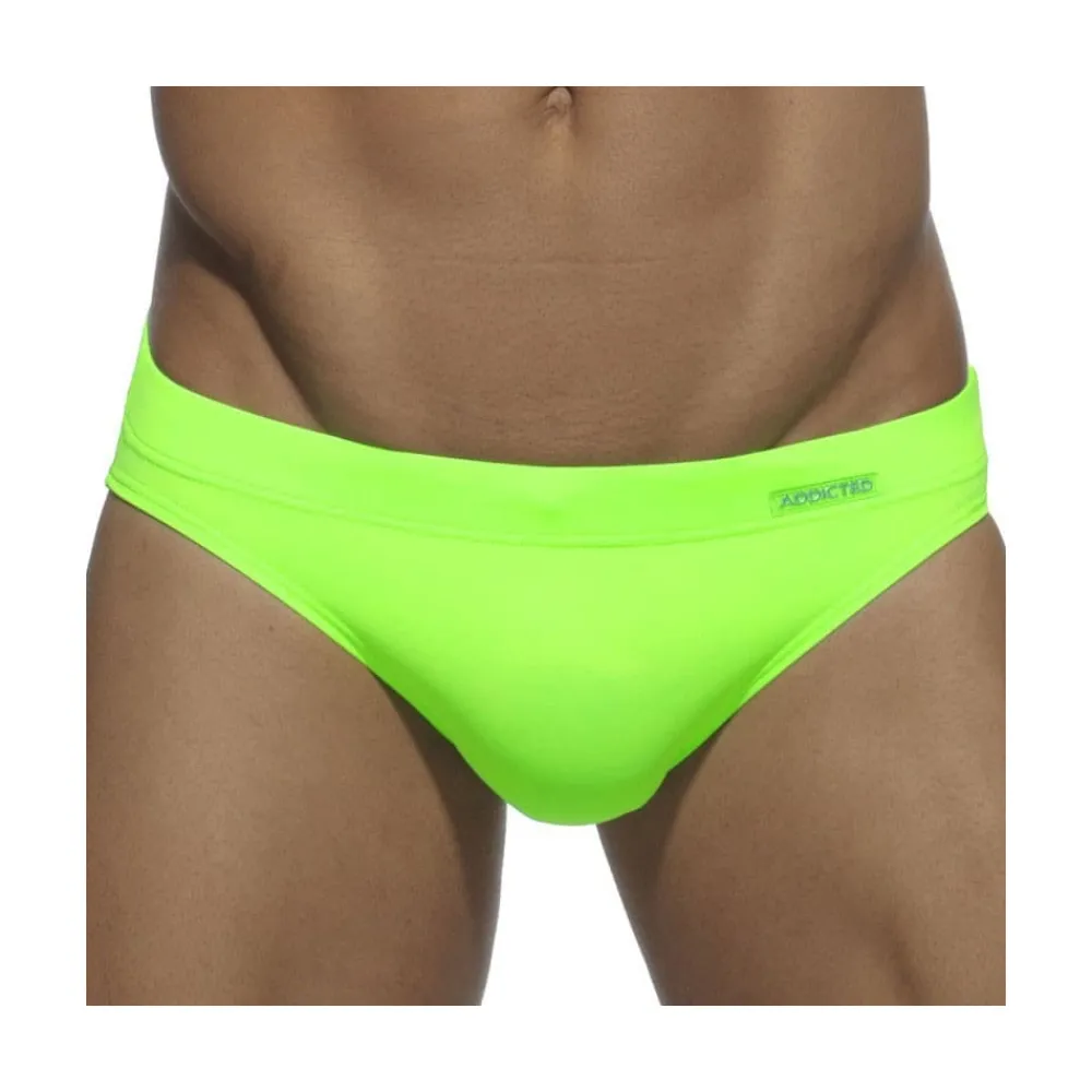 Addicted Slips De Bain-Slip de Bain Basic Colors Citron Vert
