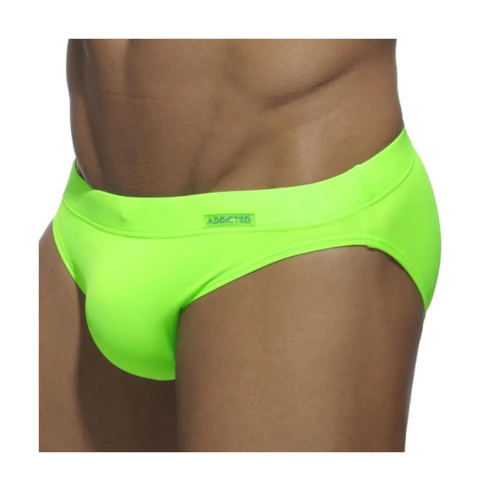 Addicted Slips De Bain-Slip de Bain Basic Colors Citron Vert