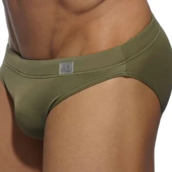 Addicted Maillots De Bain Push Up|Slips De Bain-Slip de Bain Basic Kaki