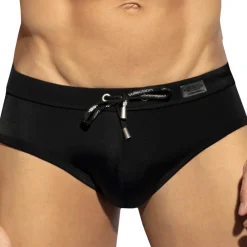 ES Collection Maillots De Bain Push Up|Slips De Bain-Slip de Bain Basic Sportive Noir