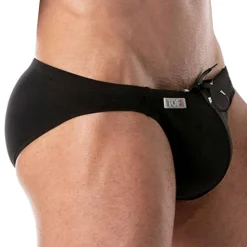 TOF Paris Slips De Bain-Slip de Bain Bikini Holidays Noir